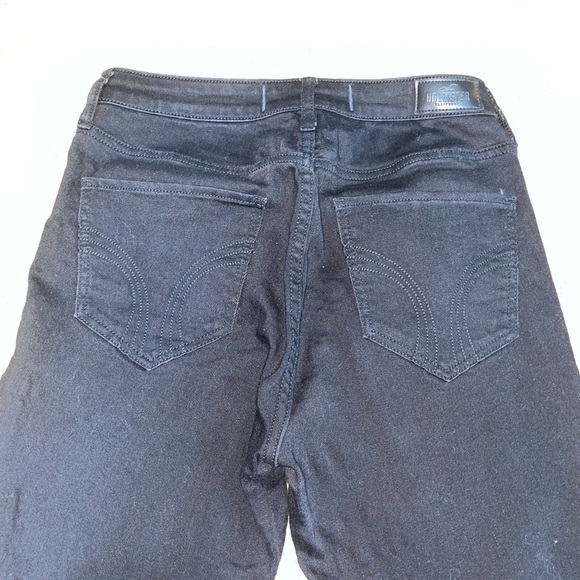 Hollister Black High-Rise Super Skinny Jeans - Picture 3 of 9
